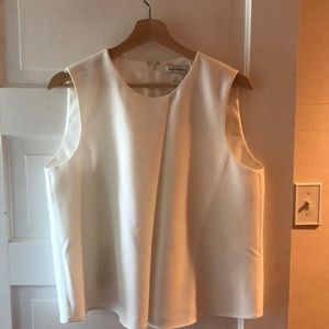 Club Monaco white shell/chemise